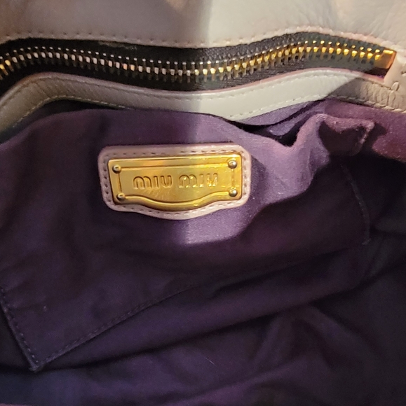 Miu Miu ( PRADA) SMALL BOW BAG AND WALLET AUTHENTIC ,2 FOR  1 SET!! - Picture 4 of 15